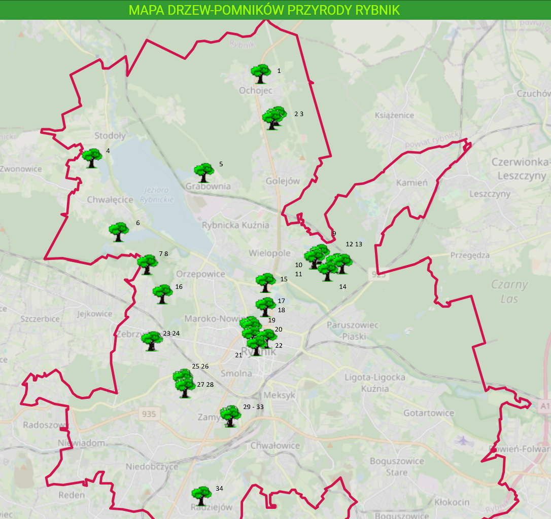 DzrewaPomnikiRybnikPonumerowane